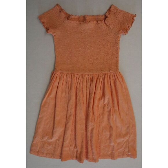 Roxy ARJKD03207 Women's Sz XS Coral Reef Ruched Off The Shoulder Casual Dress - Picture 7 of 7